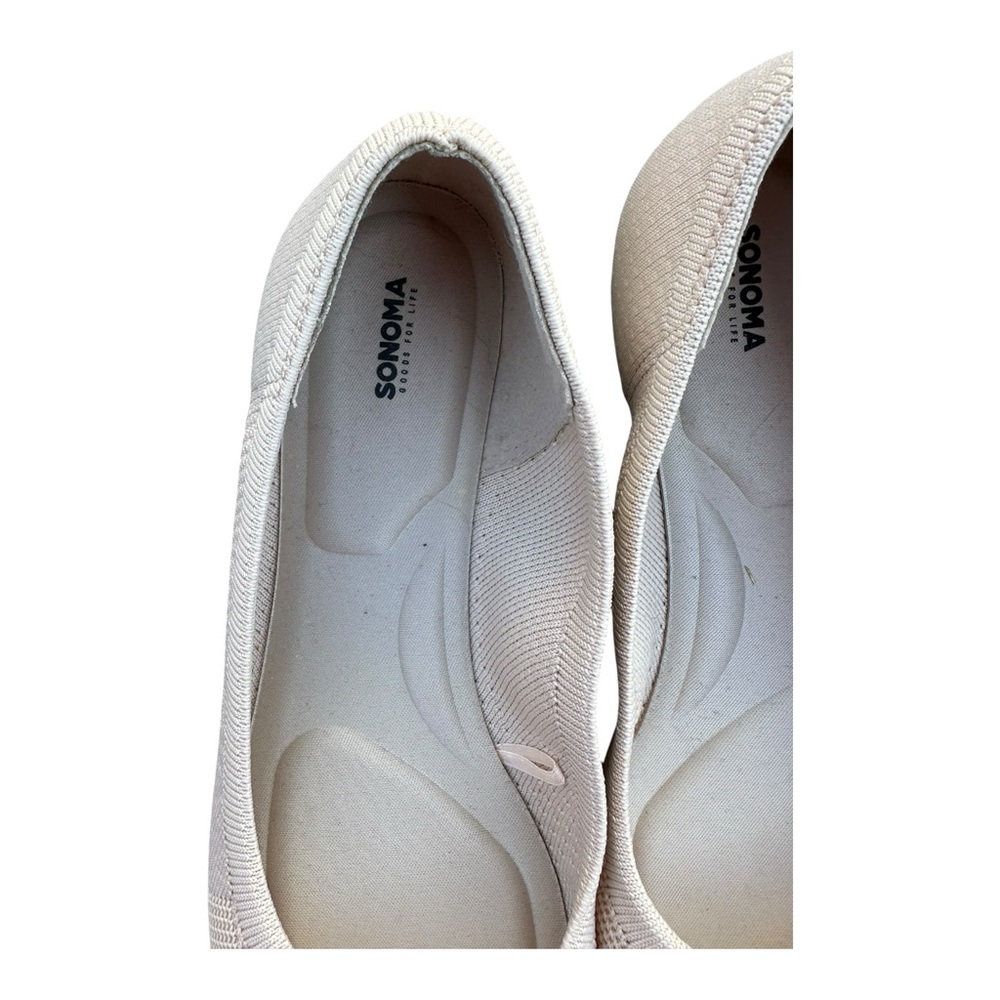 Sonoma Sesame Women’s Knit Ballet Flats – Size 9.5 - Picture 6 of 9